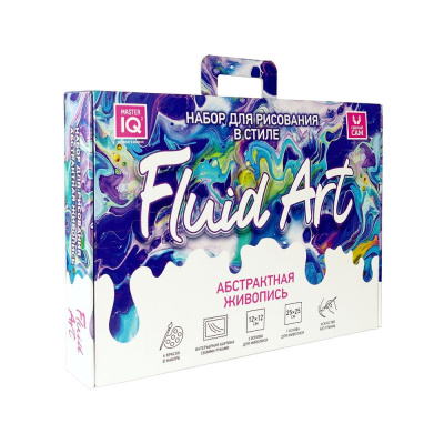 Набор для творчества Абстрактная живопись в технике Fluid Art 3 Master IQ 3020 01